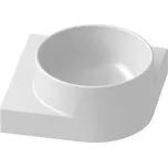 Ravak Yard Umývátko 28x28 cm, otvor pro baterii, bez přepadu XJX01228000