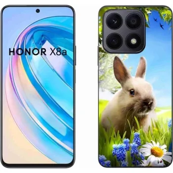 Pouzdro na mobilní telefon Gelový kryt mmCase na mobil Honor X8a - zajíček
