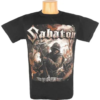 Pánské tričko TifanTEX Tričko Sabaton The Last Stand černá M