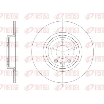 Brzdový kotouč Brzdový kotouč REMSA 61785.00