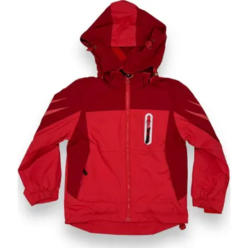 Dívčí bunda Piccola Monellina Dívčí červená softshellová bunda 01 Barva: Červená, Velikost: 104/110