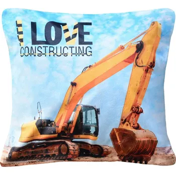 Povlak na dekorativní polštářek XPOSE® Mikroplyšový povlak na polštář BAGR (digitální tisk) 40x40 cm, Mikroplyš + Prodloužená možnost vrácení zboží do 50 dnů