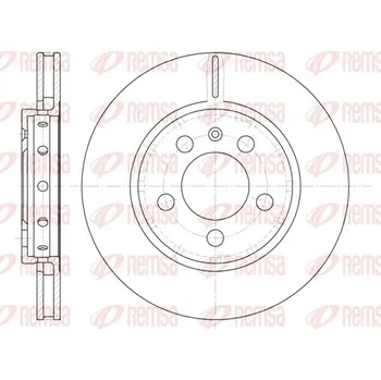 Brzdový kotouč Brzdový kotouč REMSA 6646.10