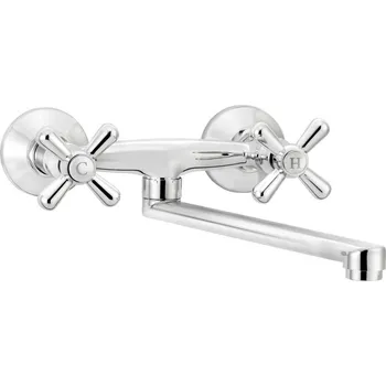 Vodovodní baterie Aplomo Klasik nástěnná umyvadlová/dřezová baterie
