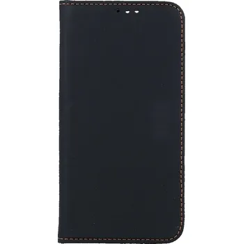 Pouzdro na mobilní telefon Pouzdro iPhone 15 Pro knížkové Leather SMART PRO černé (kryt neboli obal na iPhone 15 Pro)