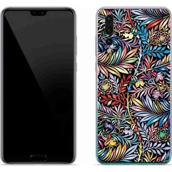 Pouzdro na mobilní telefon Gelový kryt mmCase na mobil Huawei P20 Pro - květiny 5