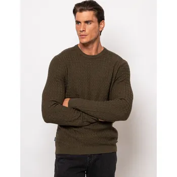 Pánský svetr HECTOR khaki L