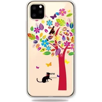 Pouzdro na mobilní telefon Patty gelový obal na mobil Apple iPhone 11 Pro 5.8 (2019) - barevný strom