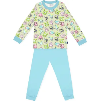 Chlapecké pyžamo DARRÉ Dětské pyžamo Příšerky - tyrkysová Velikost: 110