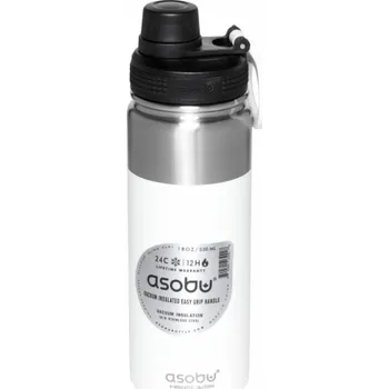 Láhev Asobu Alpine Flask Bottle White, 0.53 L