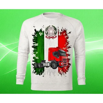 Pánská mikina mikina s potiskem IVECO Stralis