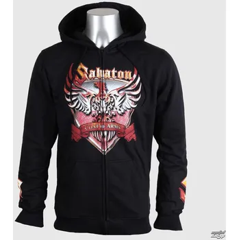 Pánská mikina mikina s kapucí pánské Sabaton - First To Fight - CARTON - BKZ_396 - M