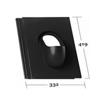 HPI Prostup pro tašku Bramac Tegalit černá (ks) - množstevní sleva při odběru nad 12 000 Kč