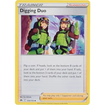 Sběratelská karetní hra Pokémon karta Digging Duo 126/159 - Crown Zenith