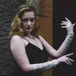 Textilní společenské dlouhé rukavice s perličkami Barva: Bílá, Velikost: UNI