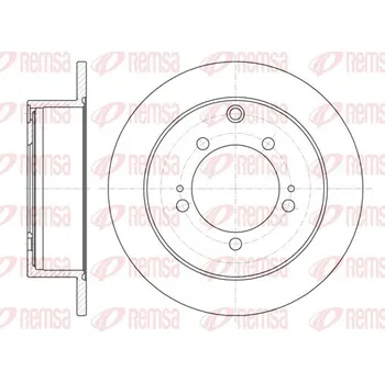 Brzdový kotouč Brzdový kotouč REMSA 61230.00