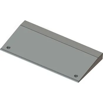 Rohožka Pozinkovaný nájezd pro kartáčové vstupní rohože FLT-PRM, FLT-ECO FLOMA - délka 30 cm, šířka 60 cm, výška 4 cm