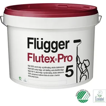 barva na zeď Flügger FLUTEX PRO 5 (Omyvatelná malířská barva) 9,1L VZORNÍK Flügger 900: 2391 + dárek k objednávce nad 1000Kč