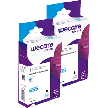 WECARE ARMOR sada ink pro HP CZ109AE 2x19ml,černá