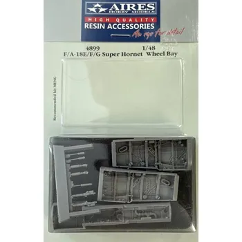 Plastikový model Aires 1/48 F/A-18E/F/G Super Hornet wheel bay (MENG)