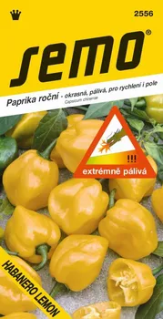Semeno SEMO Paprika roční pálivá Habanero Lemon 15 ks