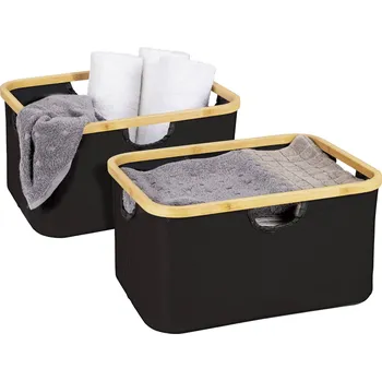 Koš na prádlo Úložný koš, sada 2 kusů, Ecori, WENKO