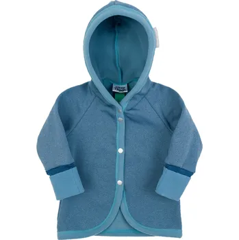 Kojenecká bunda modrošedý tecnostretchový kabátek