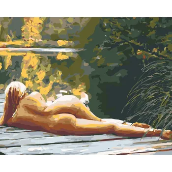 ZUTY Malování podle čísel - NA MOLU Rozměr: 40x50 cm, Rámování: bez rámu a bez vypnutí plátna