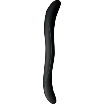 Dildo Woomy Twoooney Semirealistic Double Dong Black