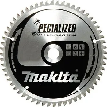Pilový kotouč MAKITA B-33261 pilový kotouč 190mm*30mm 60Z, hliník, neželezné kovy (old=B-09597)