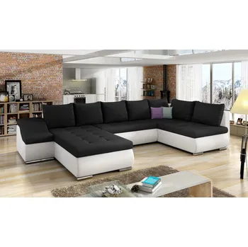 Sedací souprava ImportWorld Rohová rozkládací sedací souprava Vanogio - Sawana 14 / Soft 17 (barva potahu) - levá