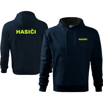 Pánská mikina CAPE mikina HASIČI Barva: Tmavě-modrá, Velikost: XXXL