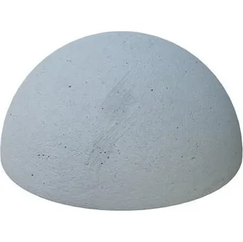 Zahradní dekorace Dekorační betonová polokoule BPK 40 kar tryskaná