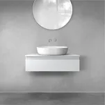 Oltens Vernal skříňka 80x45.6x23.6 cm pod umyvadlo závěsná šedá 60010700