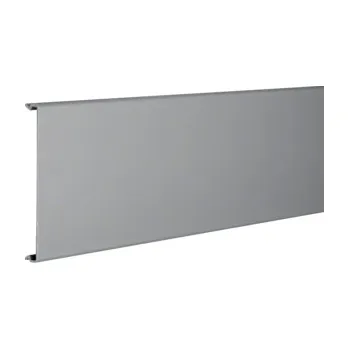 kabelová chránička TEHALIT Víko kanálu B4012027030, šířka 129mm, barva šedá, délka 2m B4012027030