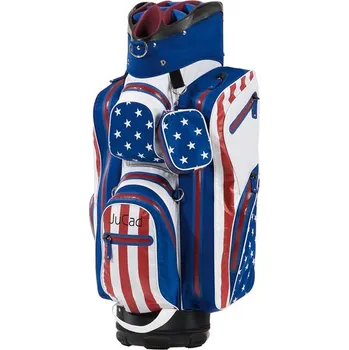 Golfový bag JuCad bag cart Aquastop - USA modro bílo červený