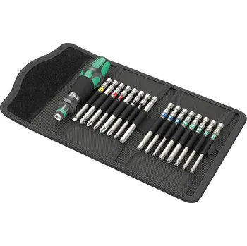 Bit WERA Držák s rychlovýměnnou hlavou a bity 89 mm, Kraftform Kompakt 60 Tool Finder