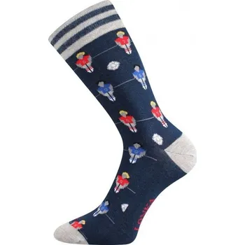 Pánské ponožky WOODOO veselé ponožky Lonka - STOLNÍ FOTBÁLEK - 1 pár EXTRA