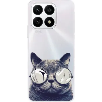 Pouzdro na mobilní telefon Odolné silikonové pouzdro iSaprio - Crazy Cat 01 - Honor X8a