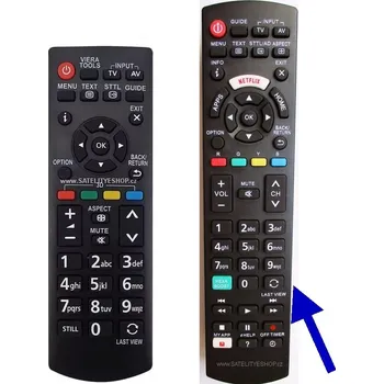 Dálkový ovladač Panasonic TX-L32EM6E náhradní dálkový ovladač