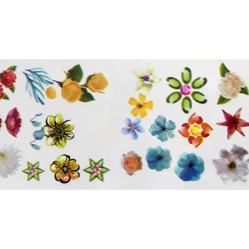 Fólie - Veselé květiny č.7 (4x100cm)