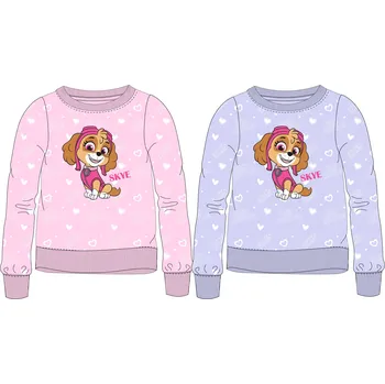 Paw Patrol - Tlapková patrola -Licence Dívčí mikina - Paw Patrol 52182494, fialková Barva: Fialková, Velikost: 122-128