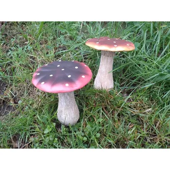 Zahradní dekorace Prodex Import Muchomůrka červená velká dekorace