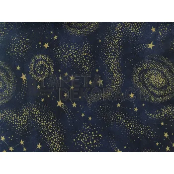 Tapeta Samolepicí fólie Hvězdy zářící na noční obloze, 45 cm x 2 m, STARRY NIGHT 14131 / kusová dekrativní samolepící tapeta Venilia / Gekkofix