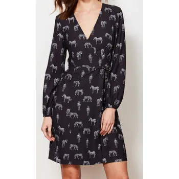 Dámské šaty Zavinovací šaty Sosandar (Šaty s dlouhým rukávem značky Sosandar)