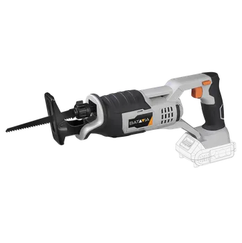 Sada zahradního nářadí Aku bezdrátová přímočará pila, pila ocaska, variabilní frekvence zdvihu, 18V Li-Ion, bez baterie a nabíječky, bateriová platforma MAXXPACK BATAVIA (BATAVIA)