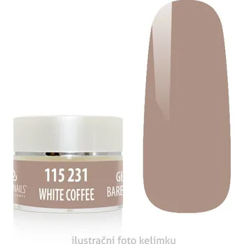 Umělé nehty UV/LED gel barevný - White Coffee 5g