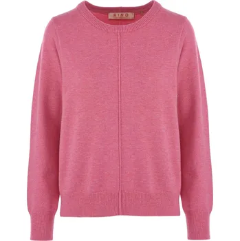 Dámský svetr TEPLÝ SVETR DÁMSKÝ RŮŽOVÝ Rino Pelle