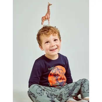 Dámská halenka NAME IT Halenka 13212502 Tmavomodrá Regular Fit 98