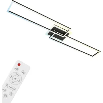 BRILONER LED stropní svítidlo, 110 cm, 40 W, 5200 lm, černá BRILO 3538-015